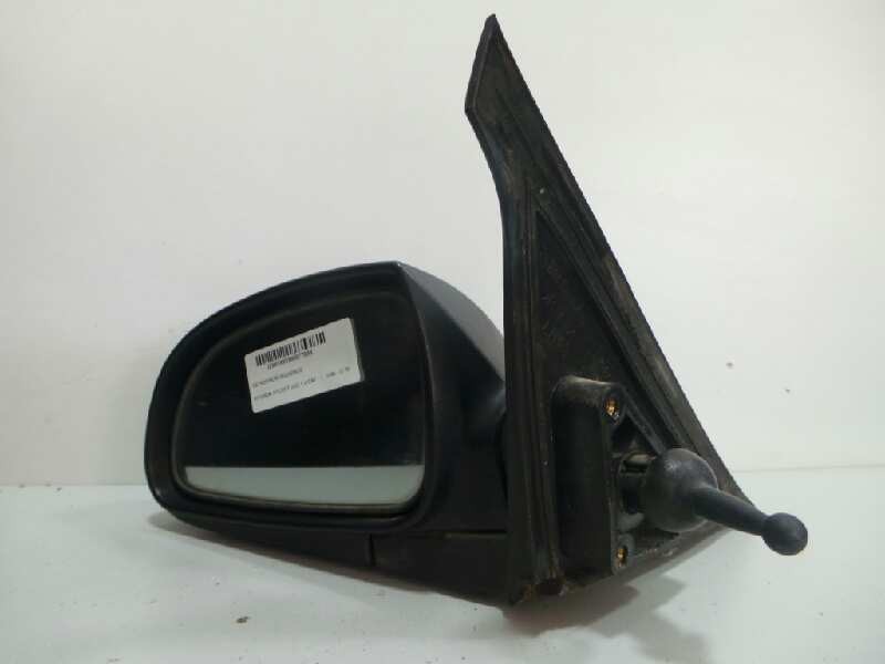 Recambio de retrovisor izquierdo para hyundai accent (lc) 1.3 cat referencia OEM IAM  MANUAL NEGRO PLASTICO