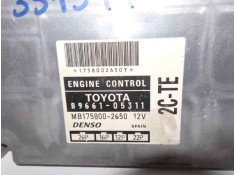 Recambio de centralita motor uce para toyota avensis berlina (t 22) 2.0 turbodiesel cat referencia OEM IAM 8966105311-MB17580026 2