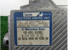 Recambio de centralita motor uce para mercedes-benz clase e (w210) e 220 d (210.004) referencia OEM IAM A0165457632 - R04010009D 2