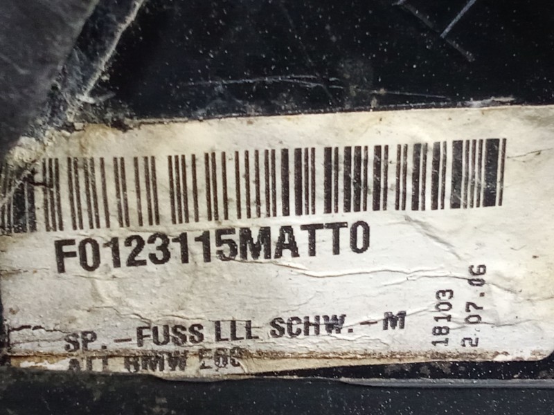 Recambio de retrovisor izquierdo para bmw 5 (e60) 525 d referencia OEM IAM  ELECTRICO - 4.PINES GRIS