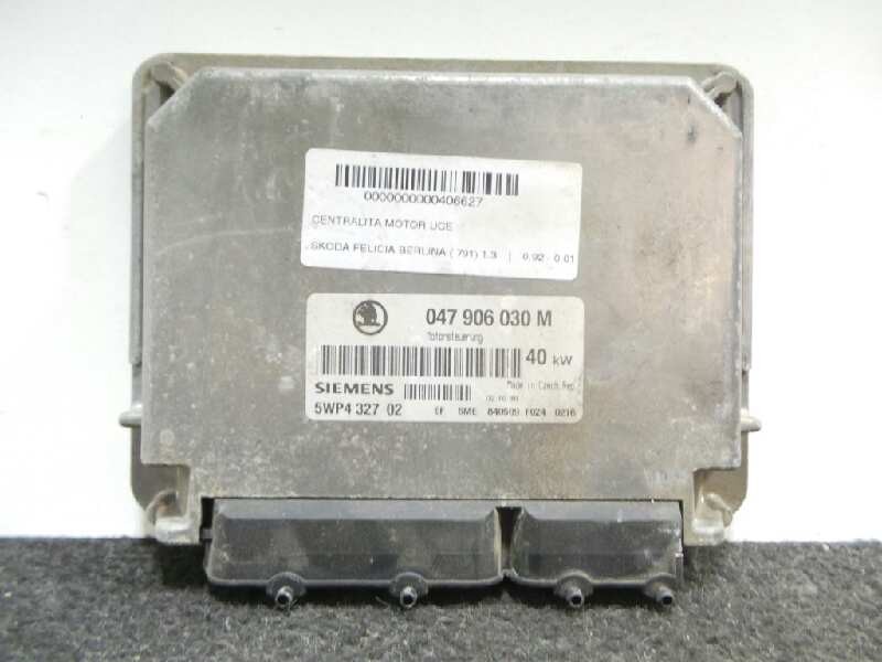Recambio de centralita motor uce para skoda felicia berlina ( 791) 1.3 referencia OEM IAM 047906030M-5WP432702 SIEMENS 