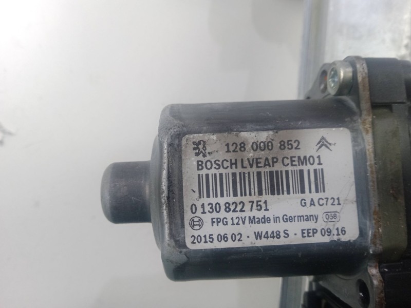 Recambio de elevalunas trasero izquierdo para citroën c5 iii (rd_) 2.0 hdi 140 referencia OEM IAM 128000852 - 0130822751 08-18 -