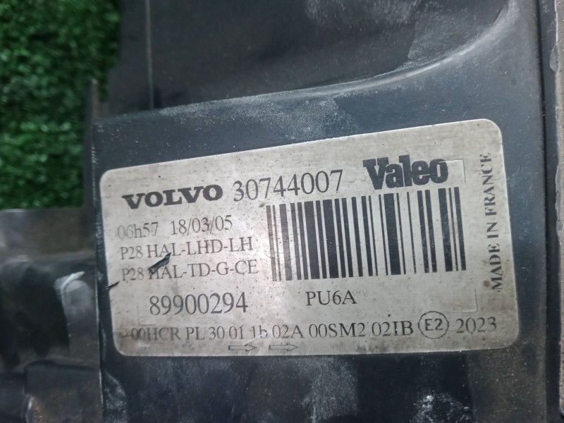 Recambio de faro izquierdo para volvo xc90 i (275) d5 awd referencia OEM IAM 30744007 - 89900294 HALOGENO 