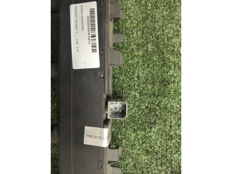 Recambio de bobina encendido para peugeot 106 (s2) 1.1 referencia OEM IAM 0040102047 BERU 4.PINES