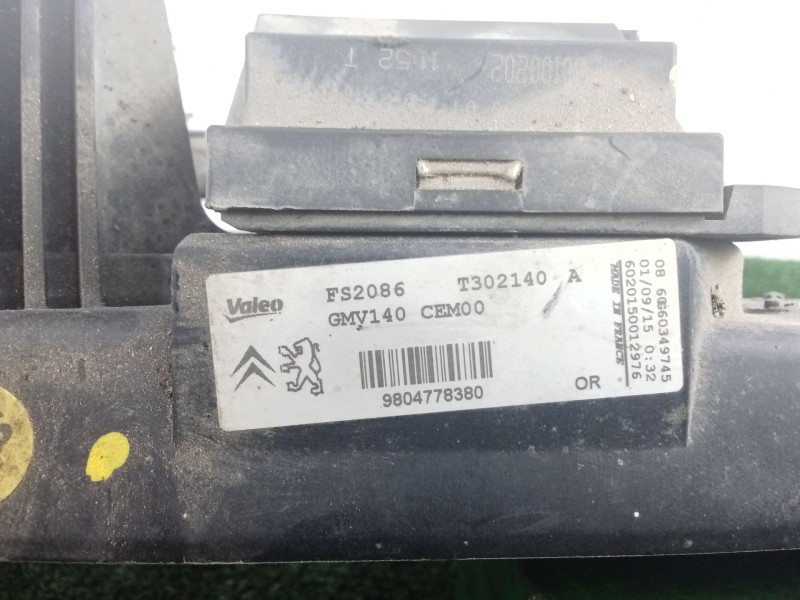 Recambio de electroventilador para citroën c5 iii (rd_) 2.0 hdi 140 referencia OEM IAM FS2086 - T302140 380MM VALEO