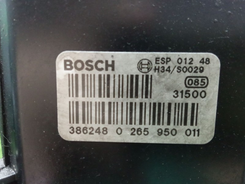 Recambio de abs para audi a4 b6 avant (8e5) 1.9 tdi referencia OEM IAM 0265950011 - 0265225048  BOSCH