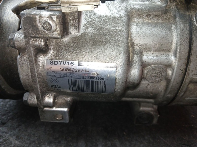 Recambio de compresor aire acondicionado para dacia logan mcv (ks_) 1.5 dci (ks0w) referencia OEM IAM 8200802609  