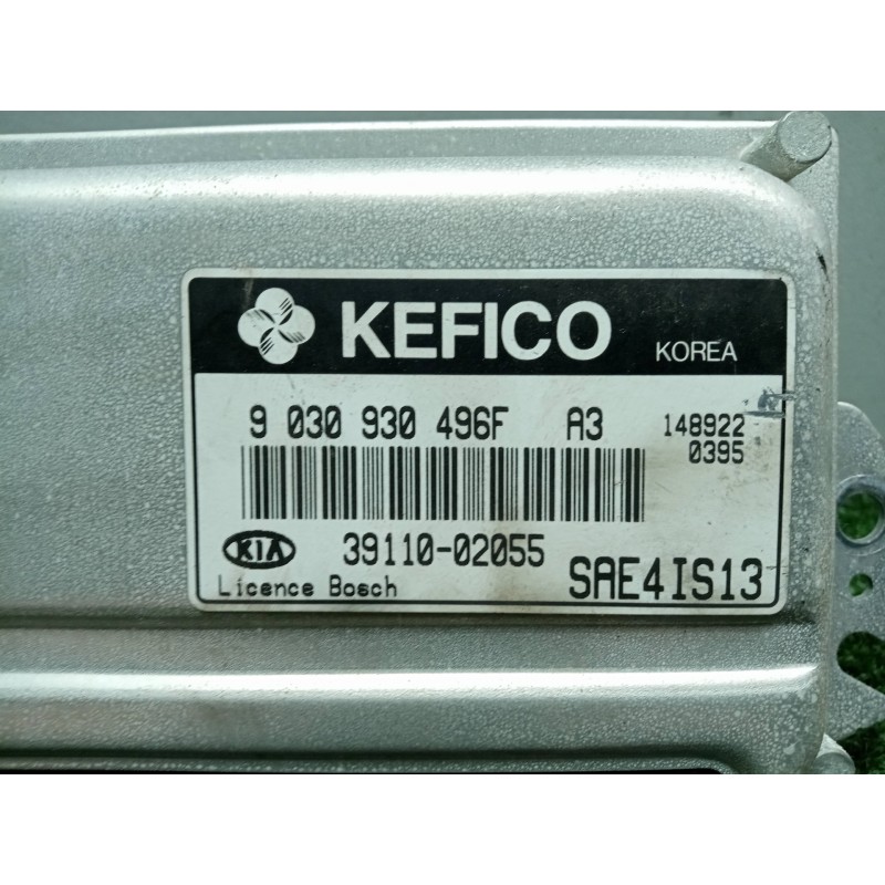 Recambio de centralita motor uce para kia picanto 1.1 cat referencia OEM IAM 9030930496F-3911002055 KEFICO 