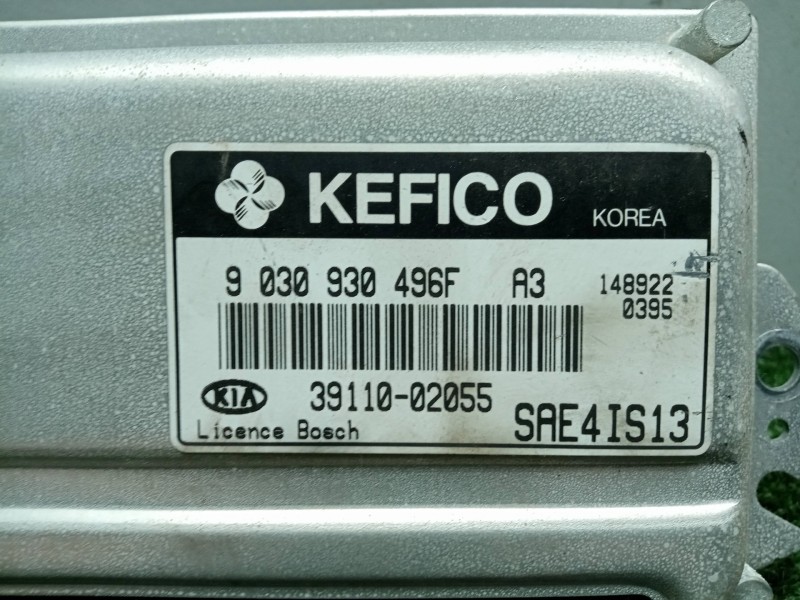 Recambio de centralita motor uce para kia picanto 1.1 cat referencia OEM IAM 9030930496F-3911002055 KEFICO 