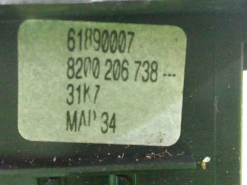 Recambio de mando volante para renault scénic ii (jm0/1_) 1.5 dci (jm1f) referencia OEM IAM 8200206738  VALEO