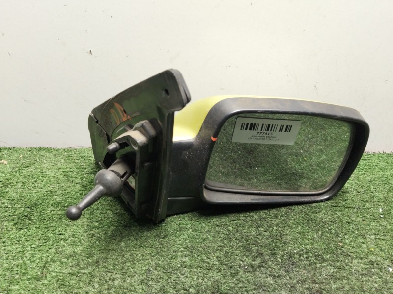 Recambio de retrovisor derecho para kia picanto i (sa) 1.1 referencia OEM IAM DRY2 MANUAL AMARILLO