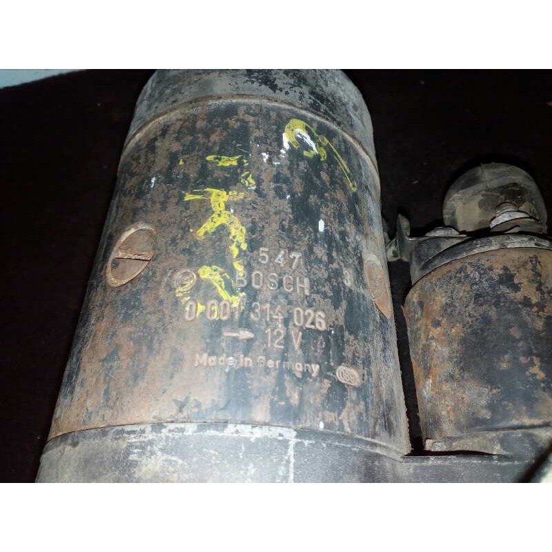 Recambio de motor arranque para seat ibiza 1.7 diesel referencia OEM IAM 0001314026  BOSCH