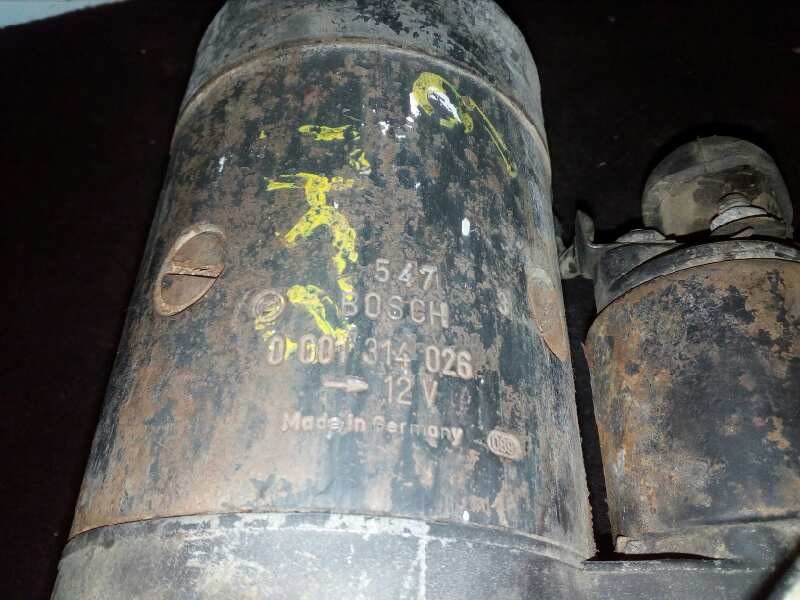 Recambio de motor arranque para seat ibiza 1.7 diesel referencia OEM IAM 0001314026  BOSCH