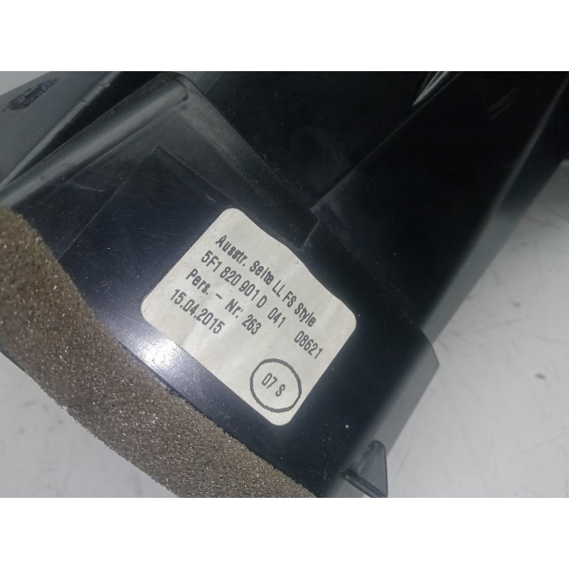 Recambio de rejilla aireadora para seat leon (5f1) 1.6 tdi referencia OEM IAM 5F1820901 IZQUIERDO 