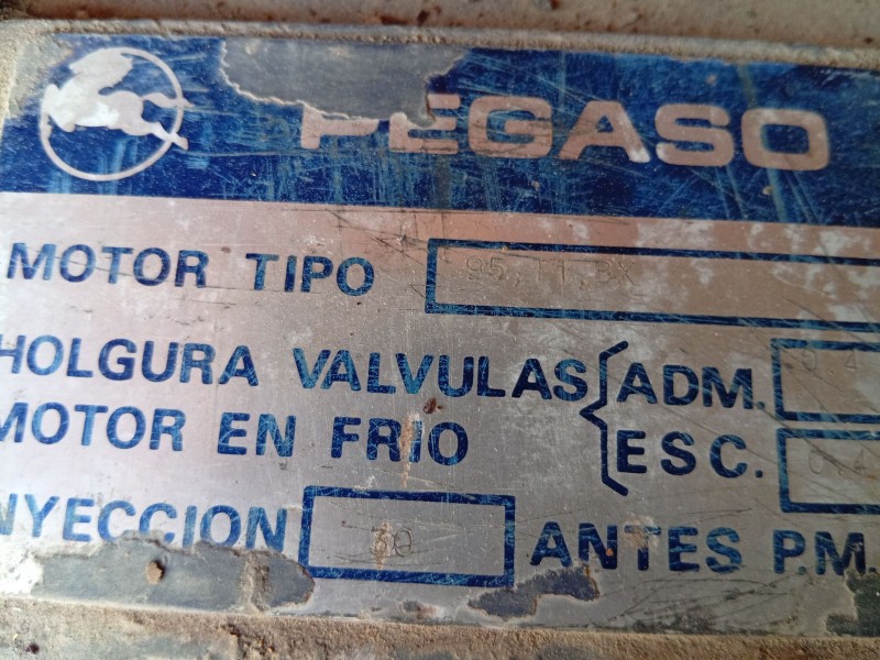 Recambio de motor completo para pegaso (truck) 1223 10.5 c.c / 225cv referencia OEM IAM 95T1  