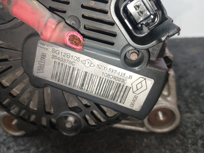 Recambio de alternador para dacia logan mcv (ks_) 1.5 dci (ks0w) referencia OEM IAM 8200537415 - SG12B105 - 2542278C  
