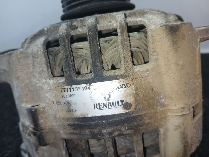 Recambio de alternador para renault kangoo (kc0/1_) 1.9 dci 4x4 referencia OEM IAM 7711135504  