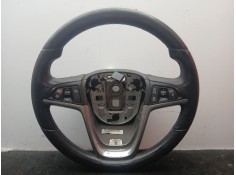 Recambio de volante para opel astra j sports tourer (p10) 1.3 cdti (35) referencia OEM IAM 13351021 CUERO NEGRO 