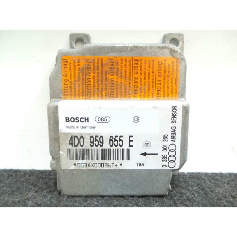 Recambio de centralita airbag para audi a8 (d2) 2.8 v6 30v referencia OEM IAM 4D0959655E-0285001265  BOSCH