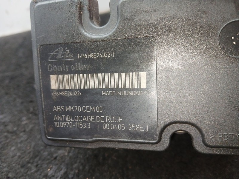 Recambio de abs para peugeot 207/207+ (wa_, wc_) 1.4 hdi referencia OEM IAM 9665344180 - 10020701424 - 10097011533 ATE 
