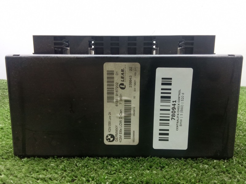 Recambio de centralita check control para bmw 5 (e60) 520 d referencia OEM IAM 6135916720201  LEAR