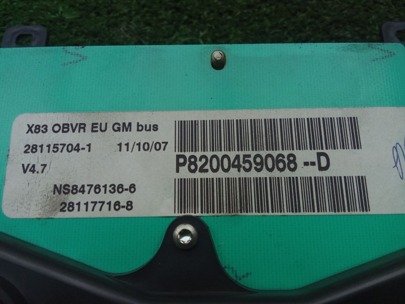 Recambio de cuadro instrumentos para opel vivaro a furgoneta (x83) 2.0 cdti (f7) referencia OEM IAM 8200459068  