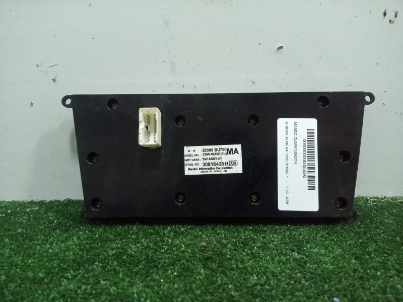 Recambio de mando climatizador para nissan almera tino (v10m) referencia OEM IAM 28395BU700-30816428H  30816428H