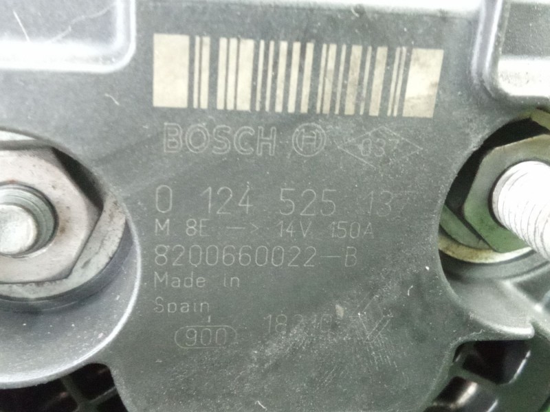 Recambio de alternador para renault trafic ii furgoneta (fl) 1.9 dci 100 (fl0c) referencia OEM IAM 8200690199  