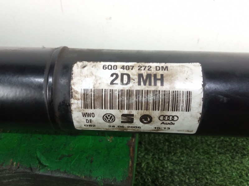 Recambio de transmision delantera derecha para skoda fabia i (6y2) 1.4 tdi referencia OEM IAM 6Q0407272DM 754MM 