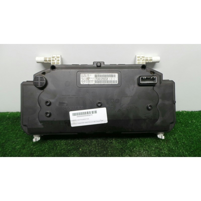 Recambio de cuadro instrumentos para renault master kasten 2.3 dci diesel cat referencia OEM IAM P248105652R  