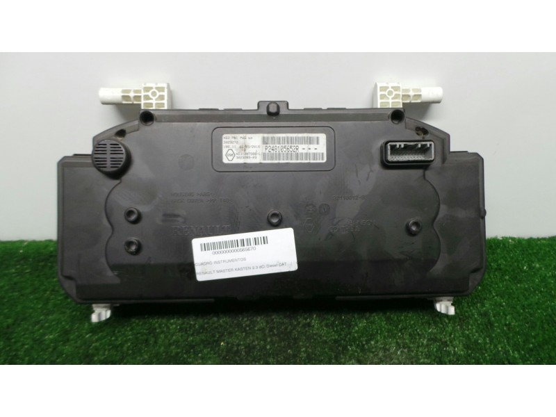Recambio de cuadro instrumentos para renault master kasten 2.3 dci diesel cat referencia OEM IAM P248105652R  