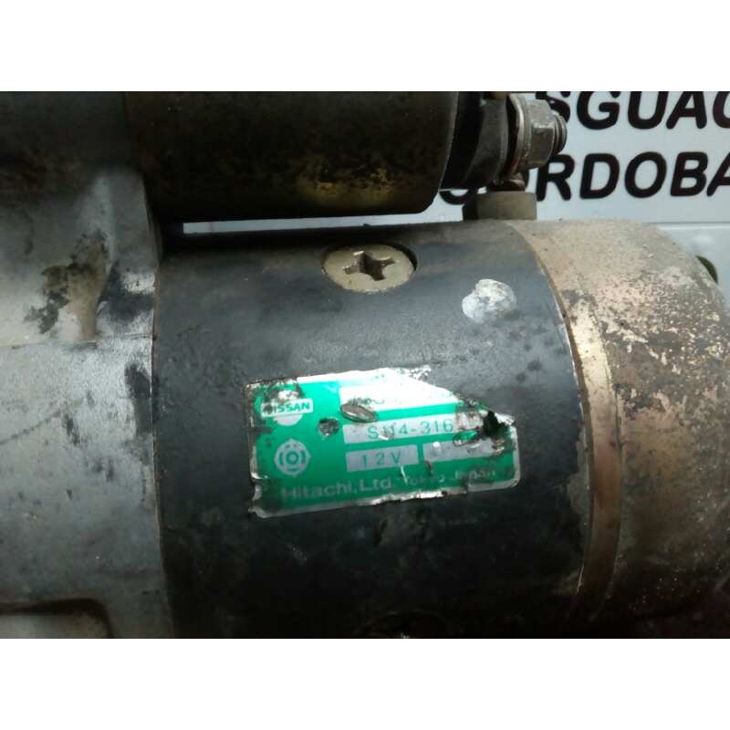 Recambio de motor arranque para nissan sunny berlina (n13) 1.6 12v cat referencia OEM IAM S114316  HITACHI