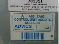 Recambio de modulo electronico para mitsubishi montero iv (v8_w, v9_w) 3.2 di-d 4wd (v98w, v88w) referencia OEM IAM 8633A035 - 1 2