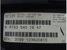 Recambio de cuadro instrumentos para mercedes-benz clase m (w163) ml 270 cdi (163.113) referencia OEM IAM 1911210126B - 15340087 2