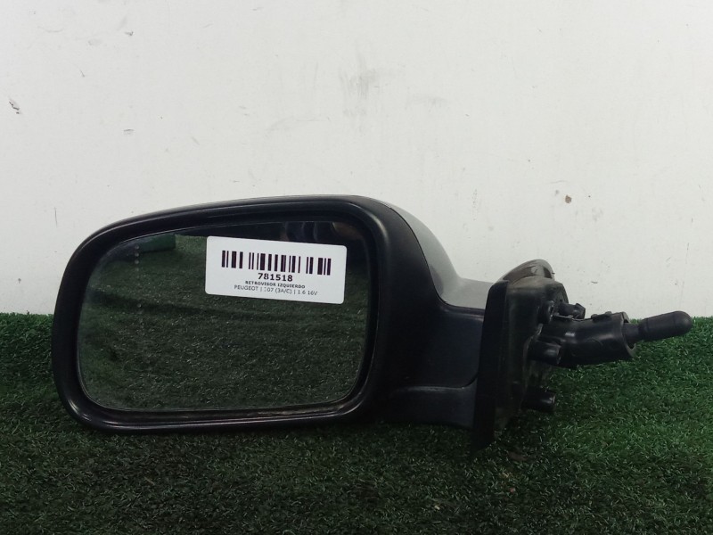 Recambio de retrovisor izquierdo para peugeot 307 (3a/c) 1.6 16v referencia OEM IAM  MANUAL GRIS
