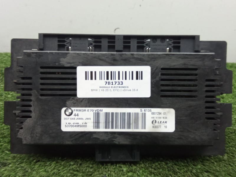 Recambio de modulo electronico para bmw x6 (e71, e72) xdrive 35 d referencia OEM IAM 61356801294  LEAR