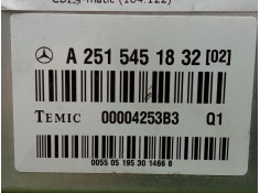 Recambio de modulo electronico para mercedes-benz clase m (w164) ml 320 cdi 4-matic (164.122) referencia OEM IAM A2515451832  TE 2