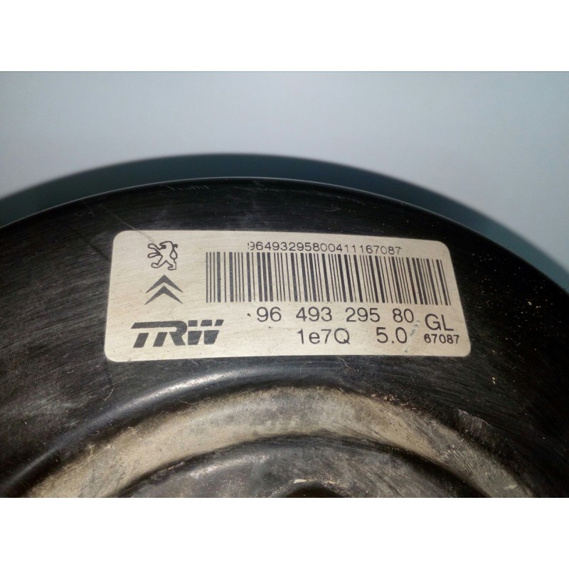 Recambio de servofreno para citroën c3 pluriel 1.4 hdi referencia OEM IAM 9649329580 TRW 