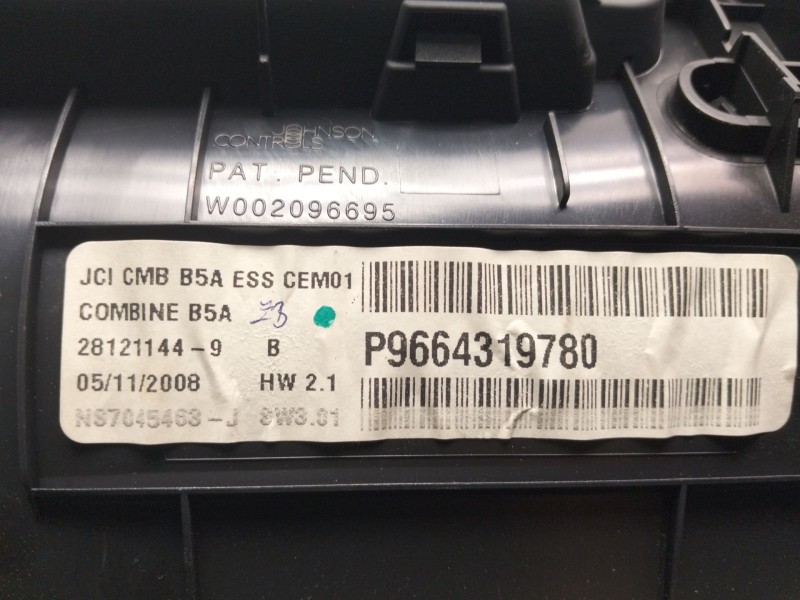 Recambio de cuadro instrumentos para citroën c4 coupé (la_) 1.4 16v referencia OEM IAM P9664319780  