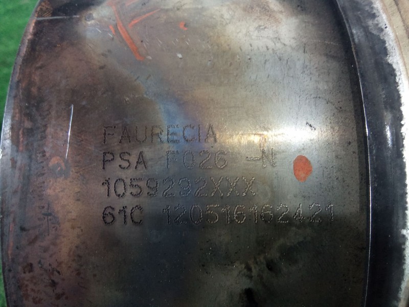 Recambio de filtro de particulas para citroën c4 lim. 1.6 hdi fap referencia OEM IAM F026N  