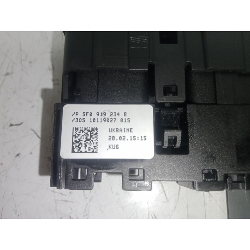 Recambio de interruptor para seat leon (5f1) 1.6 tdi referencia OEM IAM 5F0919234B  