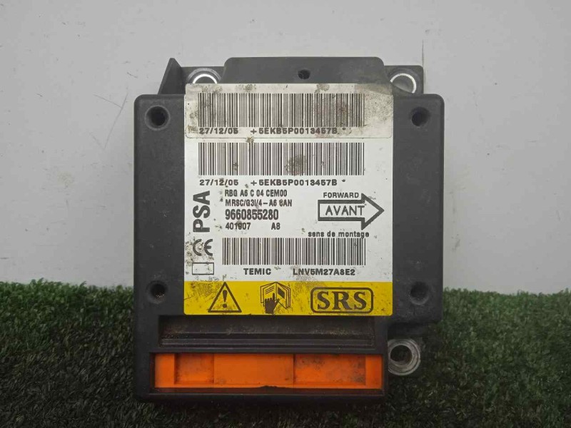Recambio de centralita airbag para citroën c2 1.4 hdi referencia OEM IAM 9660855280-401907A8 TEMIC 