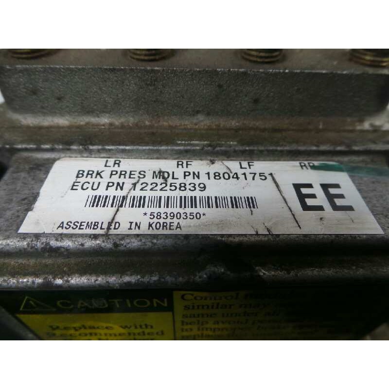 Recambio de abs para daewoo tacuma 1.6 cat referencia OEM IAM 96264655-12225839-1804175  