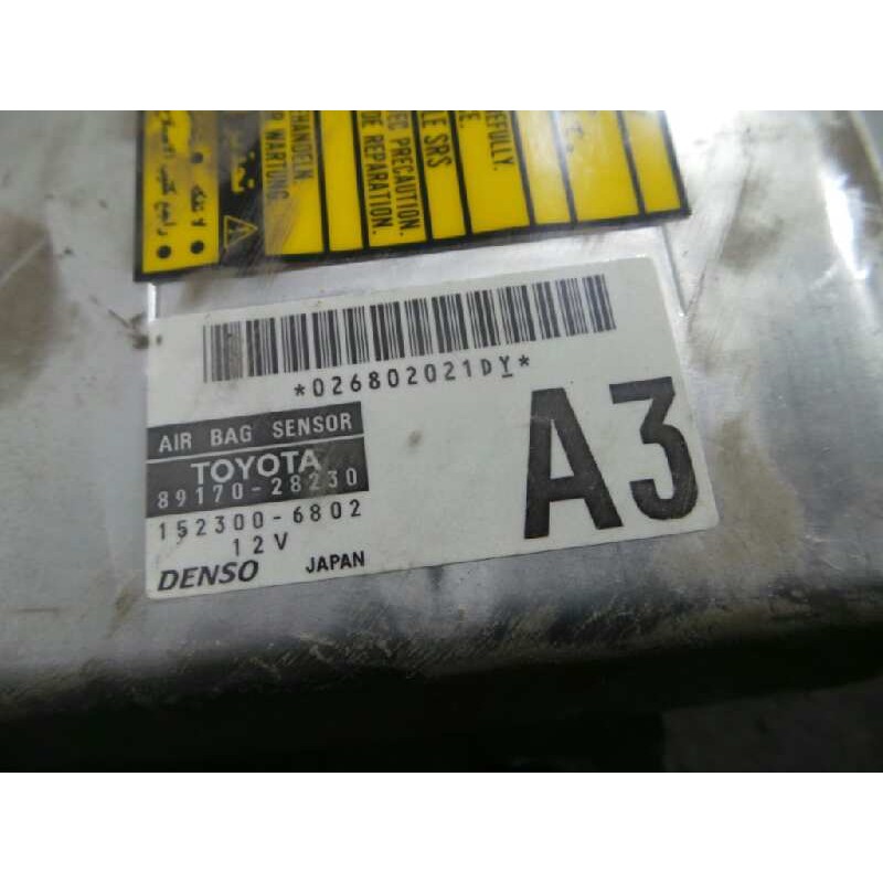 Recambio de centralita airbag para toyota previa (r30) 2.0 turbodiesel cat referencia OEM IAM 8917028230-1523006802  DENSO