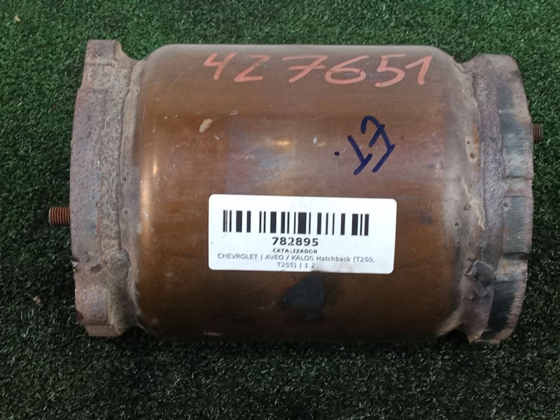 Recambio de catalizador para chevrolet aveo / kalos hatchback (t250, t255) 1.2 referencia OEM IAM 103R0024407 UNIVERSAL - Ø80MM 