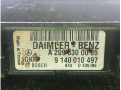 Recambio de mando climatizador para mercedes-benz clk (c209) clk 270 cdi (209.316) referencia OEM IAM A2098300085 - 9140010497   2