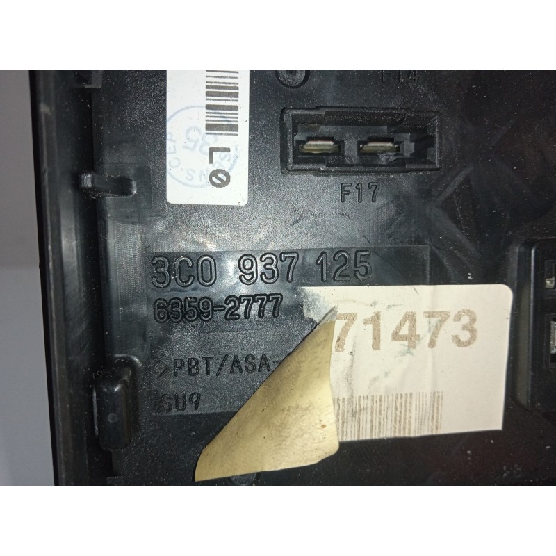 Recambio de caja reles / fusibles para volkswagen passat berlina (3c2) 2.0 tdi referencia OEM IAM 3C0937125-63592777  