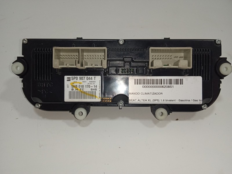 Recambio de mando climatizador para seat altea xl (5p5) 1.6 bivalent - gasolina / gas licuado del petróleo. gpl referencia OEM I