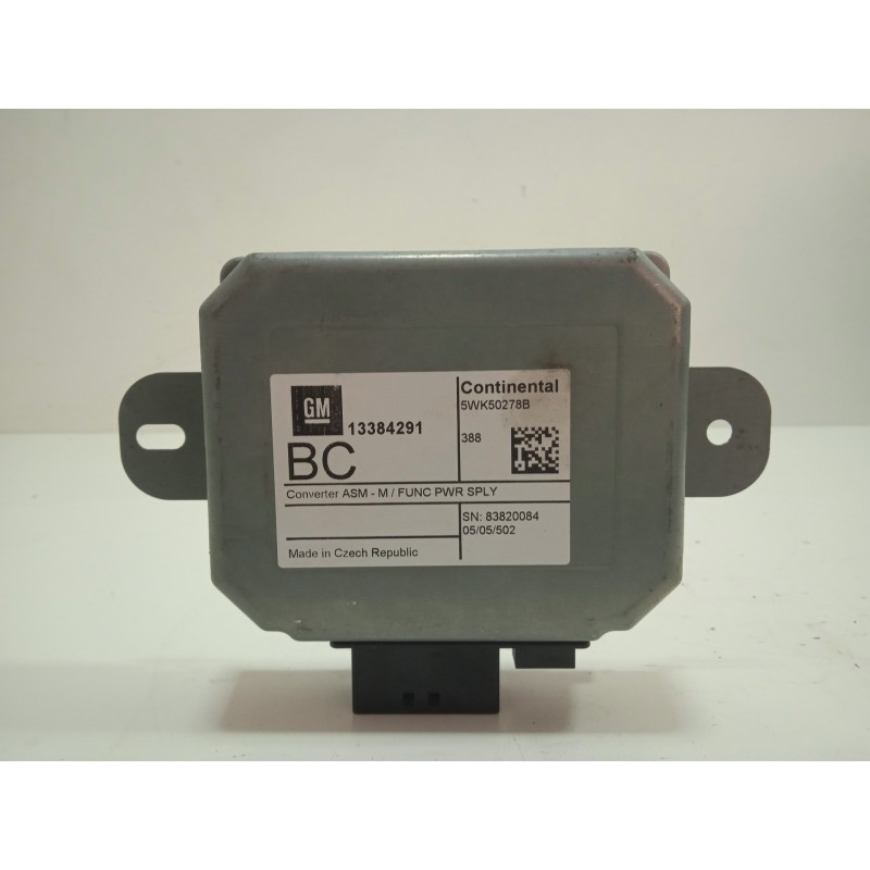 Recambio de modulo electronico para opel corsa e gsi referencia OEM IAM 13384291-5WK50278B CONTINENTAL 