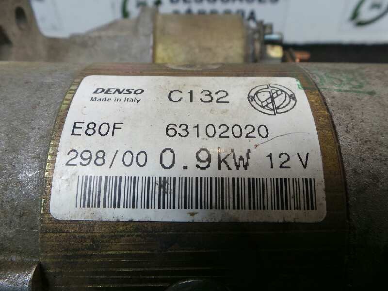 Recambio de motor arranque para fiat seicento (187) 1.1 referencia OEM IAM 63102020 DENSO 8.DIENTES